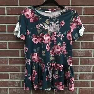 REBORN J floral top